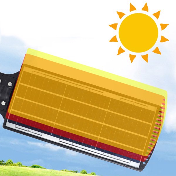 240W Đèn Đường Tấm Pin Liền Thể Năng Lượng Mặt Trời , Cảm Biến Chuyển Động , IP67 Chống Nước mã ABM-HY21240A ABM Solar