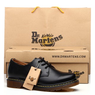 Giày Bốt Martin Cổ Điển 3 Lỗ Dr. Martens 1461 Phong Cách Anh Quốc