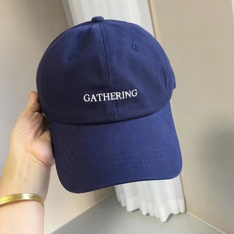 Mũ Lưỡi Trai Thêu Chữ Phong Cách Hàn Quốc Cổ Điển 19141