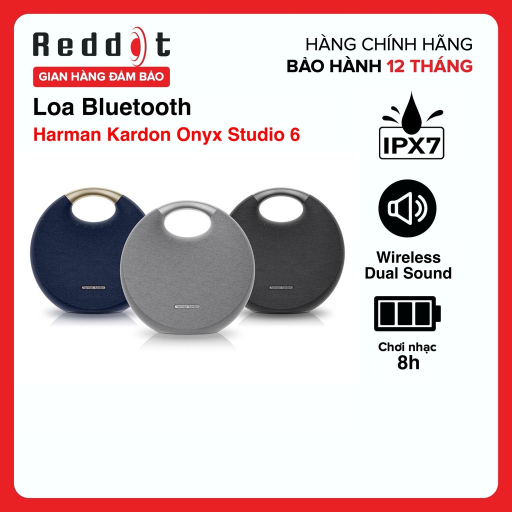 Loa Bluetooth Harman Kardon Onyx Studio 6 - Hàng Chính Hãng