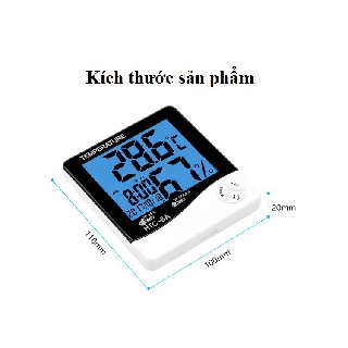 Đồng hồ đo nhiệt độ, độ ẩm model HTC-8A