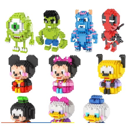 Đồ chơi Lego xếp hình nhân vật hoạt hình Disney