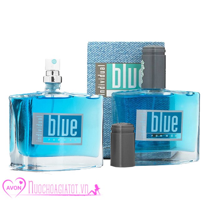 CHÍNH HÃNG COMBO NƯỚC HOA NỮ AVON BLUE FOR HER 50ML & 10ML PHILLIPINE