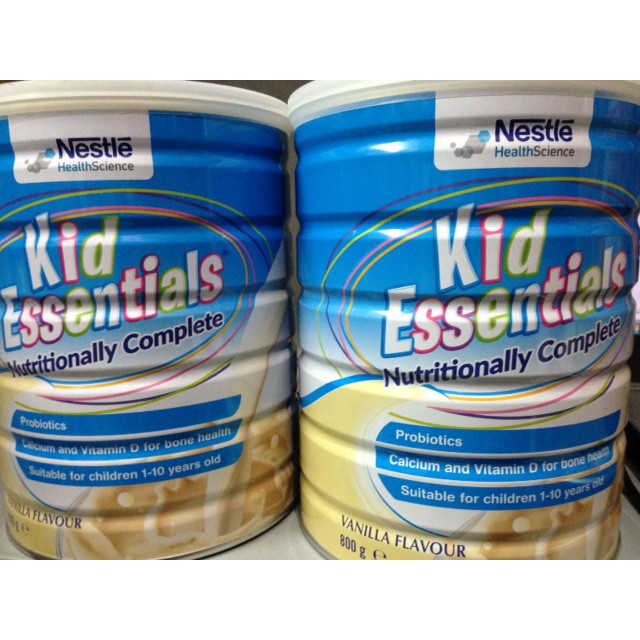 (T7/2022) Sữa Kid Essentials vị Vani 800g - Úc