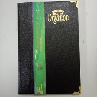 Sổ da Organon HKC-K8 (màu đen_khổ 16x24cm)