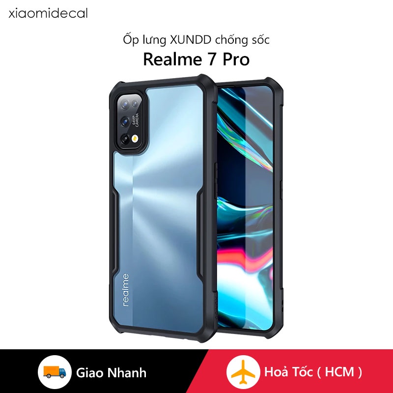 Mua Ốp lưng XUNDD Realme Pro Mặt lưng trong suốt, Viền TPU