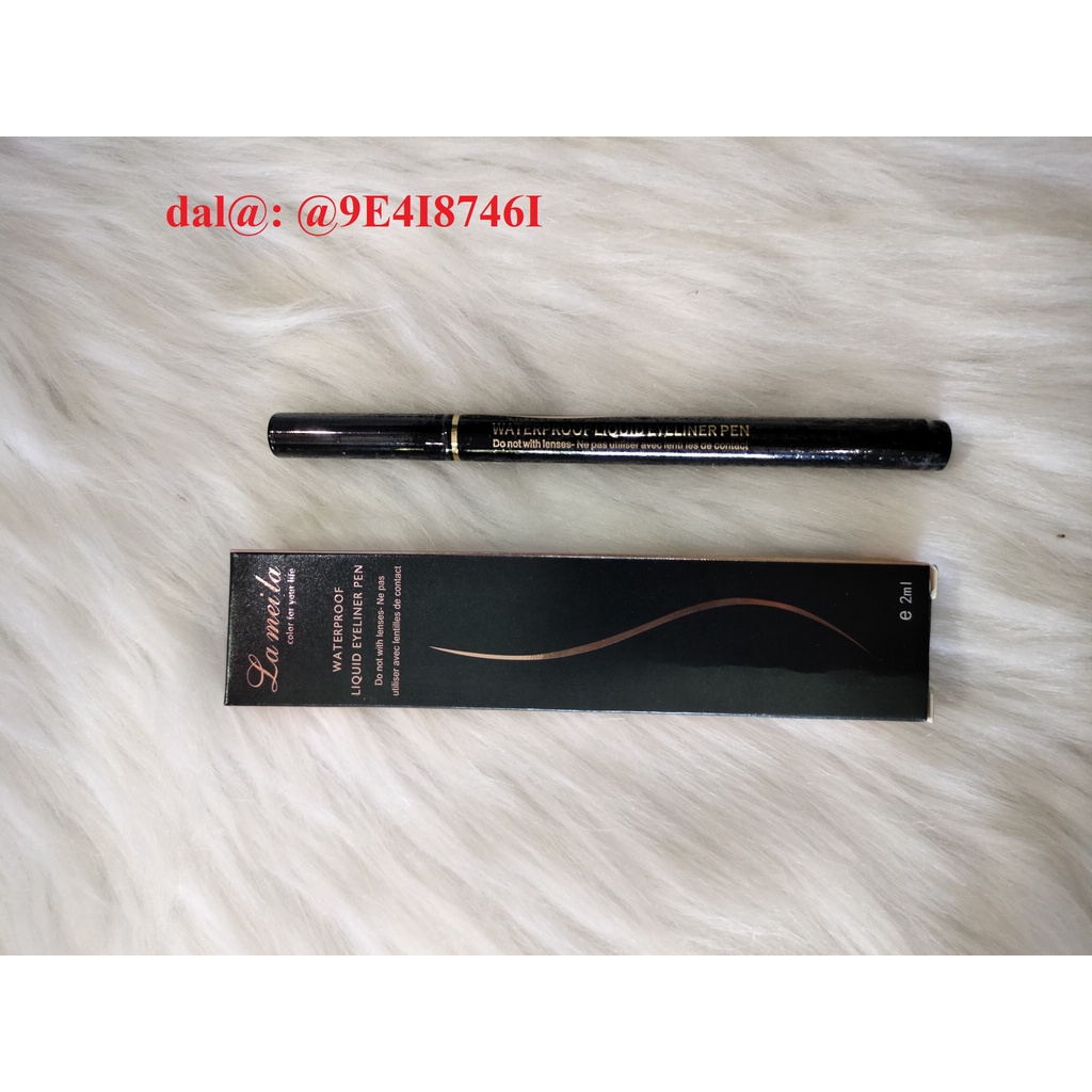 Chì kẻ mắt nước Eyeliner Lameila 2gram mực màu đen