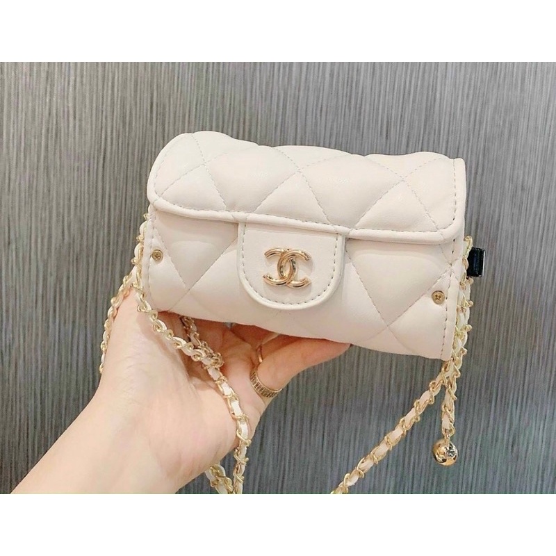 Túi tròn đeo chéo 2 màu siêu sang. Hàng Quảng châu cao cấp