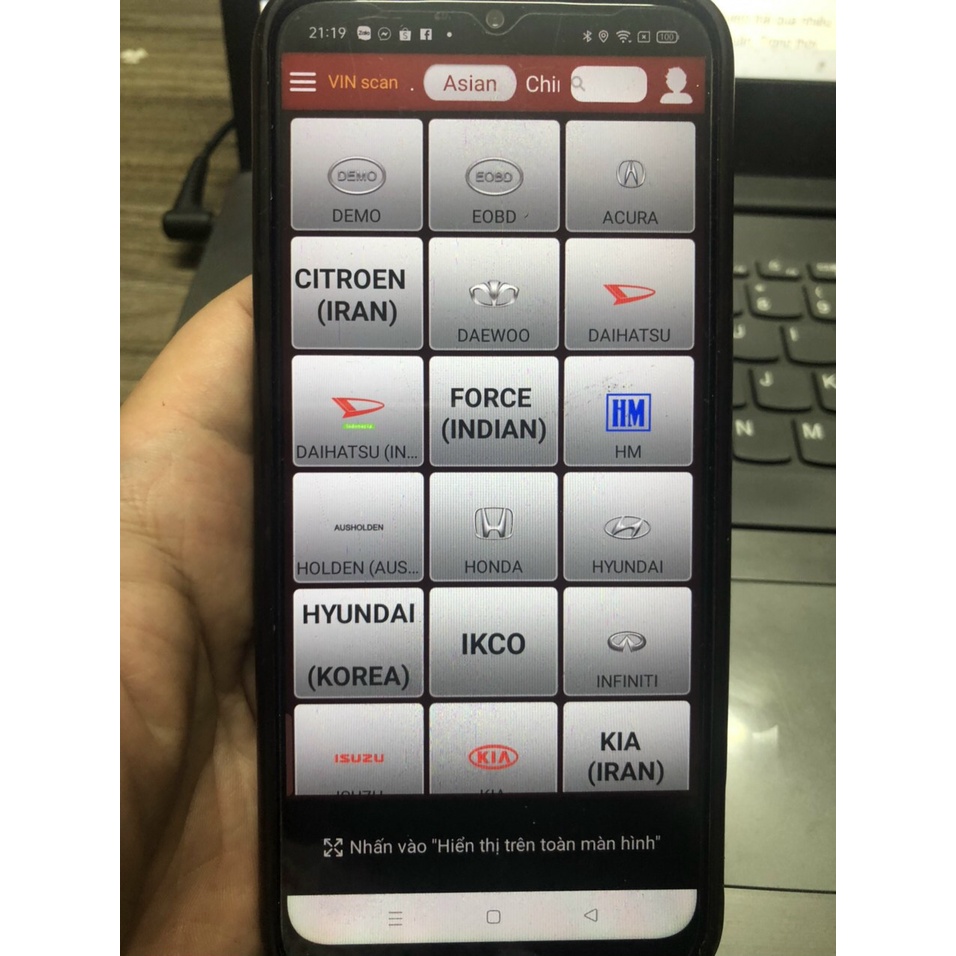 Giắc chẩn đoán Thinkdiag X431 firmware unlocked cho gara ô tô