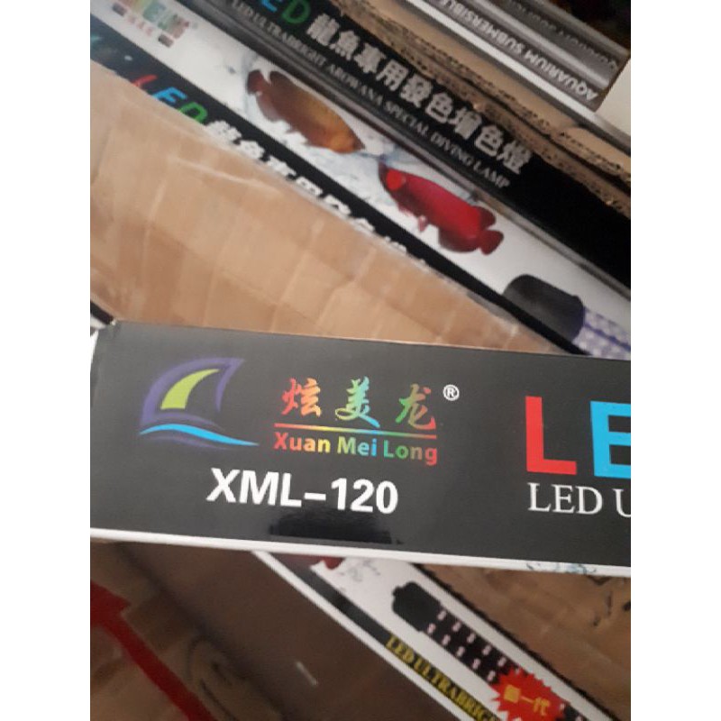 Đèn led hồ cá led rồng XUANMEILONG 4 HÀNG CHUYÊN DỤNG. Màu Vàng trắng&  Hồng. 4 dãy led. Vận chuyển bể 1 đền 1