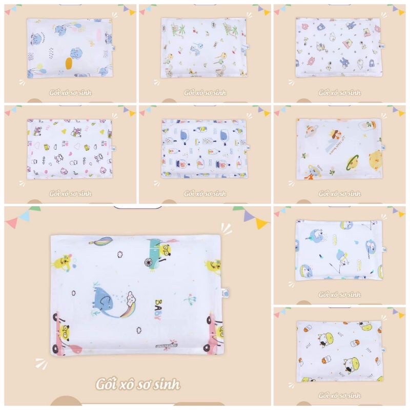 Gối xô sơ sinh Dokma cho bé