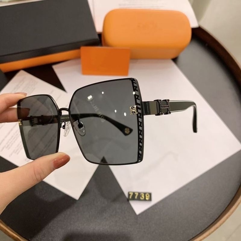 (KIQI-FASHION) COD Kính Mát Gọng Vuông Chống Tia Uv400 Thời Trang Hàn Quốc Chất Lượng Cao