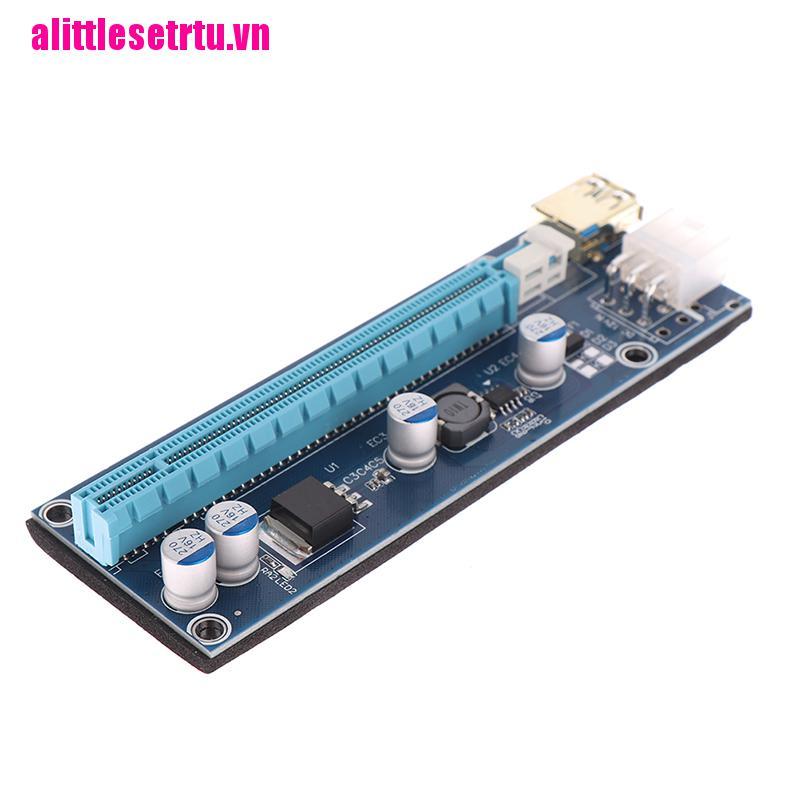 Card Mở Rộng Ver009S Usb 3.0 Pci-E Riser Express 1x Sang 16x Cho Bt | BigBuy360 - bigbuy360.vn