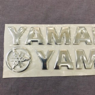 Cặp tem chữ nổi Yamaha sắc nét 3 màu lựa chọn