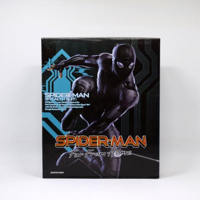 🌟GIÁ HỦY DIỆT🌟 Mô Hình Người Nhện Spider Man Far From Home Black Stealth Suit SHF - S.H. Figuarts Full Box
