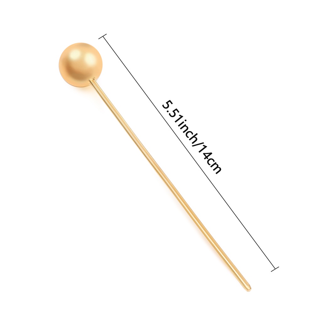 Trâm Cài Tóc Thanh Lịch Cho Nữ|Kẹp Tóc Kim Loại Đơn Giản Thời Trang Cổ Điển