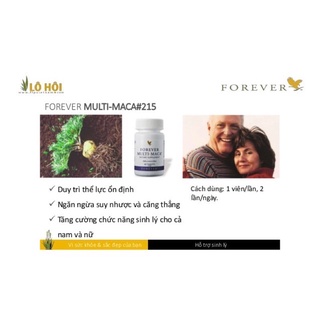 Forever Multi- Maca 215flp viên hổ trợ sinh lý