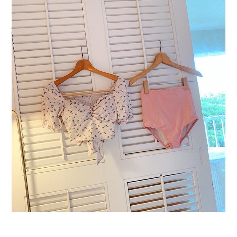 Đồ bơi 2 mảnh croptop buộc ở lưng | BigBuy360 - bigbuy360.vn