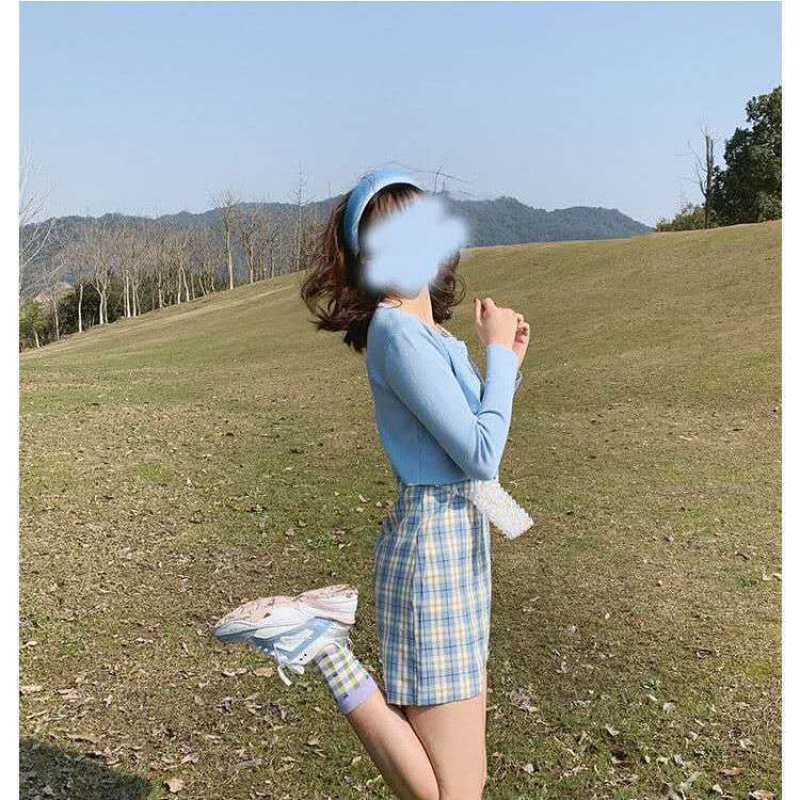 Vintage and Little Fresh Plaid Dress Women's Summer Korean Style Student Sleeveless Bottoming Suspender Dress Slim Fit Figure Flattering Short Skirt