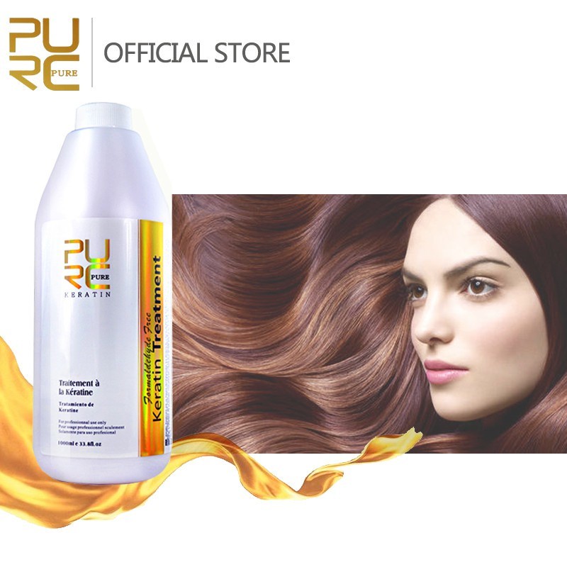 Purc Thuốc Duỗi Tóc keratin Brazil 0% formaldehyde