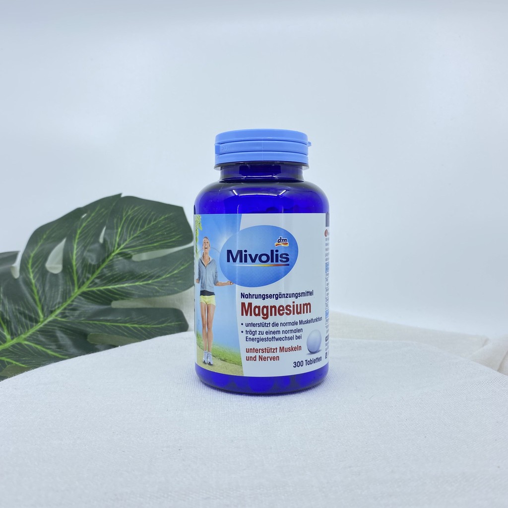 Viên uống Mivolis Magnesium lọ 300 viên HÀNG CHÍNH HÃNG ĐỨC
