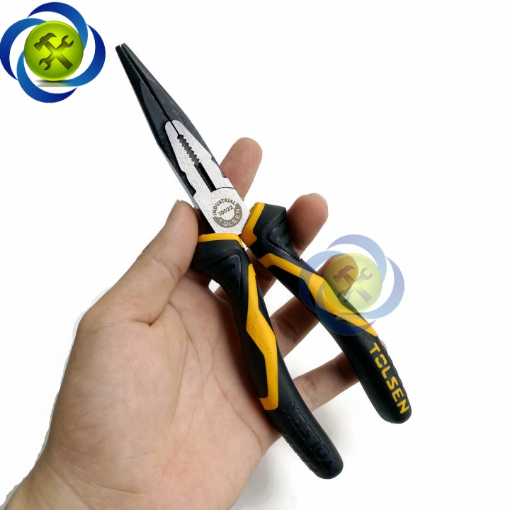 Kìm nhọn Tolsen 10022 dài 200mm (8 inch) loại công nghiệp