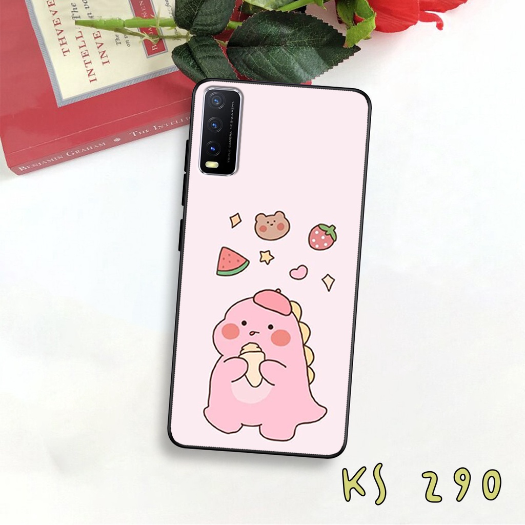 Ốp lưng Vivo Y20 - Vivo Y20s - Vivo Y12s - Ốp lưng in hình khủng long,dinosaur dễ thương