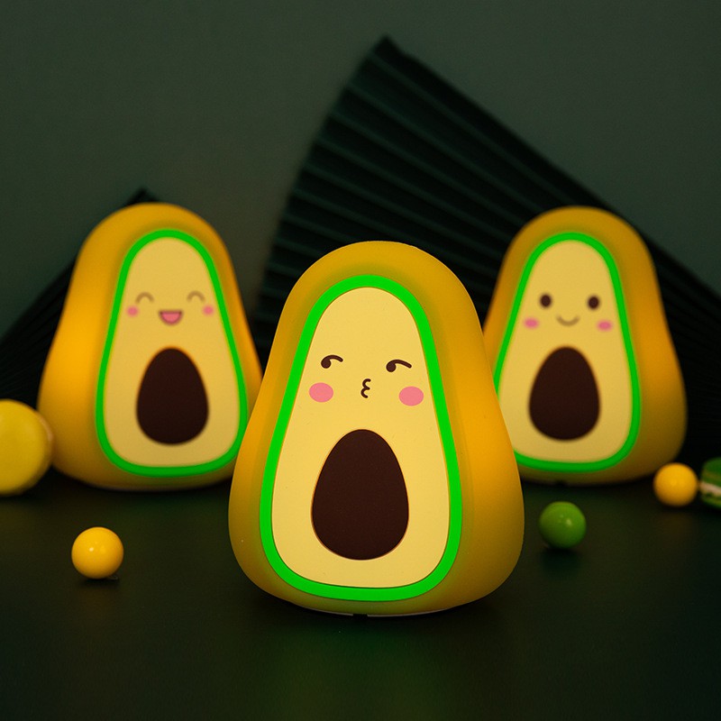 Fnelse Avocado Bed Lamps Silicone