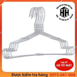[ Giá xưởng ] Combo 20 móc nhôm treo quần áo