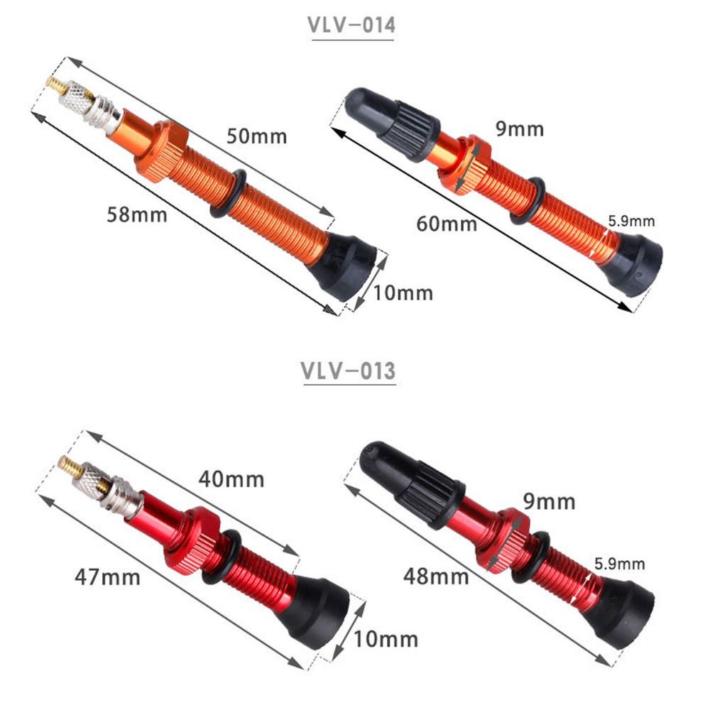 Van Mở Rộng Bằng Nhôm Đồng Thau Siêu Nhẹ 78mm Cho Lốp Xe Đạp Leo Núi