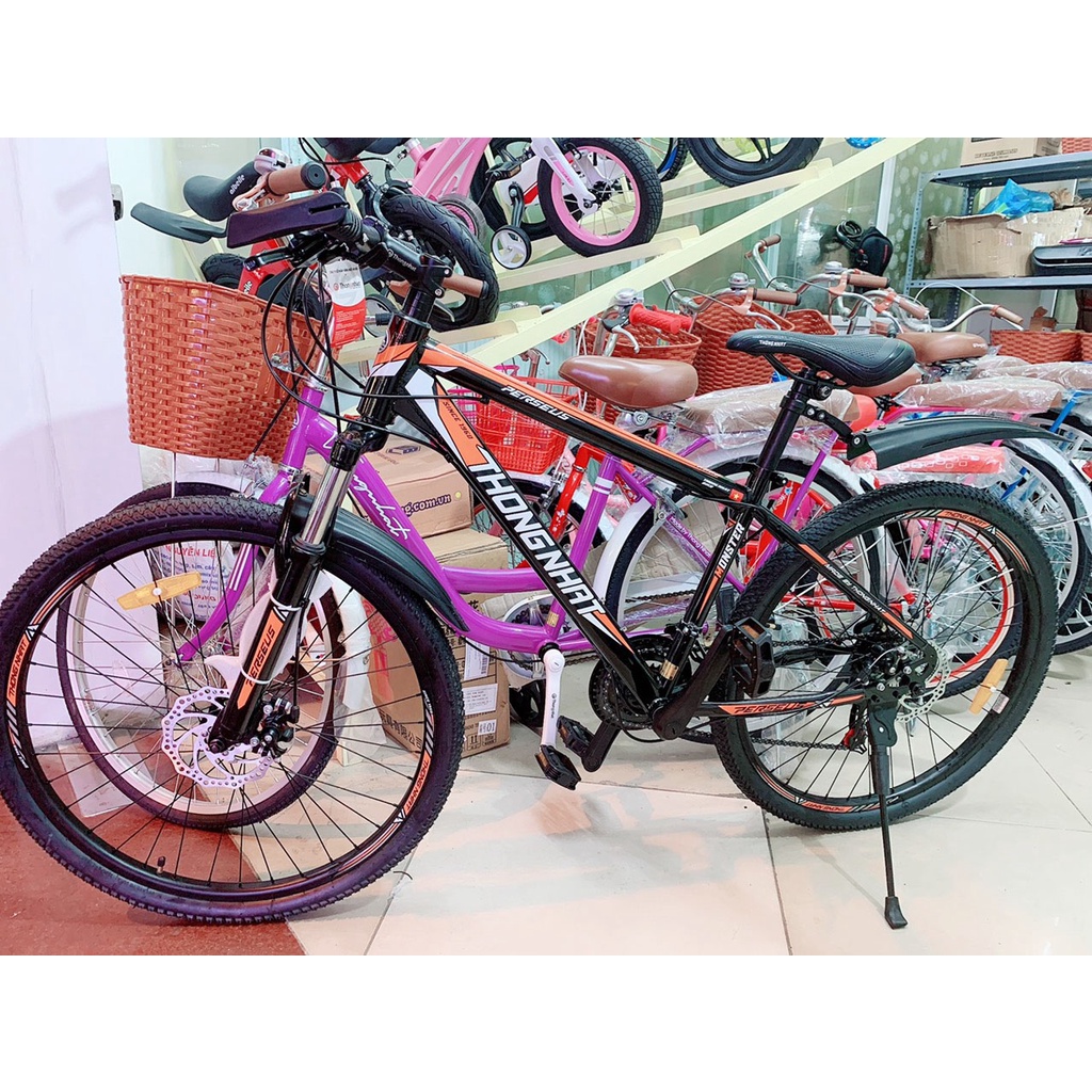 Xe đạp địa hình Thống Nhất MTB, xe đạp thể thao size 24-26, năng động, khỏe khoắn, chính hãng