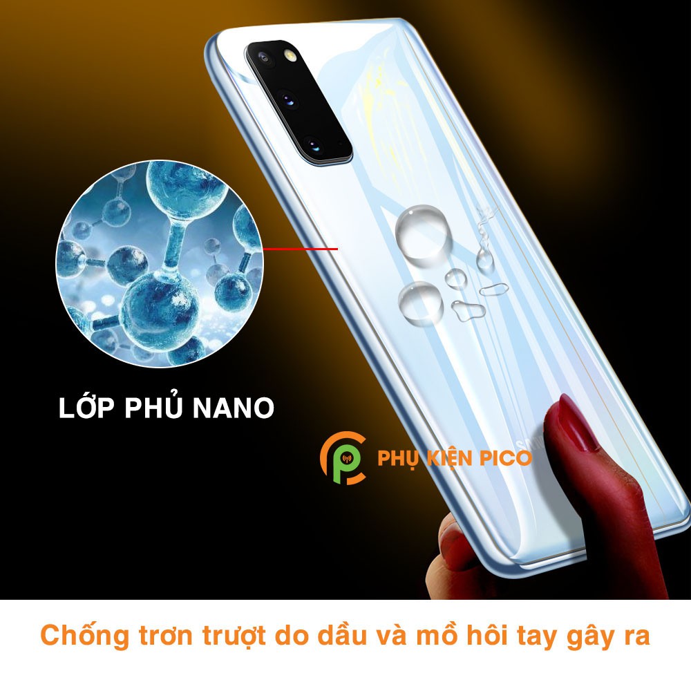 Dán lưng Samsung S20 full mặt lưng Mibo dẻo trong suốt PPF tự phục hồi vết xước - Dán dẻo Samsung Galaxy S20
