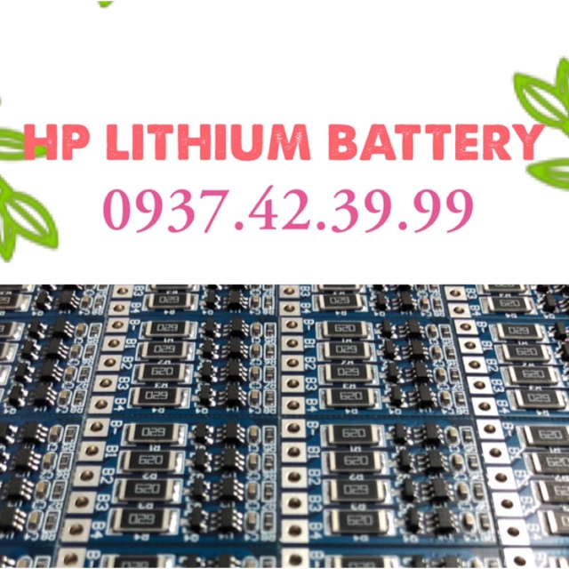 Mạch Ghép cân bằng pin Lion 2S 3S 4S 5S 6S 7S