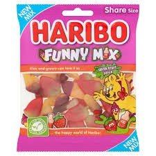 Kẹo dẻo Haribo Funny Mix / Happy Cola/ Starmix/ Goldbears 80~100g