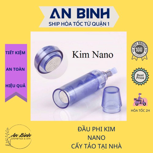 (Q1-HCM) Kim Nano Cấy Tảo | Đầu Phi Kim Nano Dùng Cho Máy DrPen