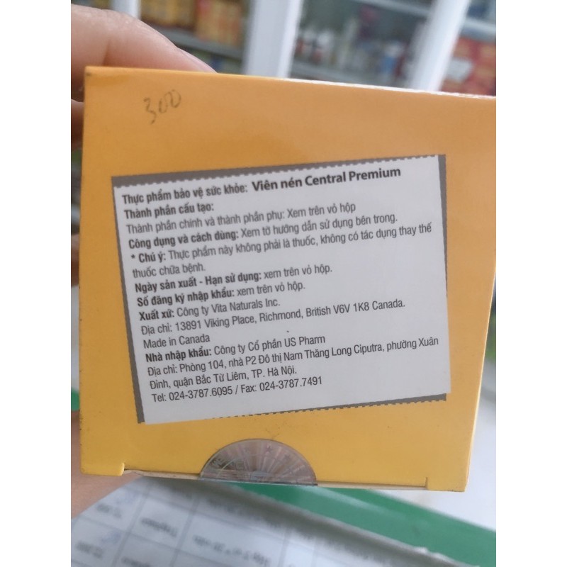 Thuốc bổ Vitamin tổng hợp Central Premium | BigBuy360 - bigbuy360.vn