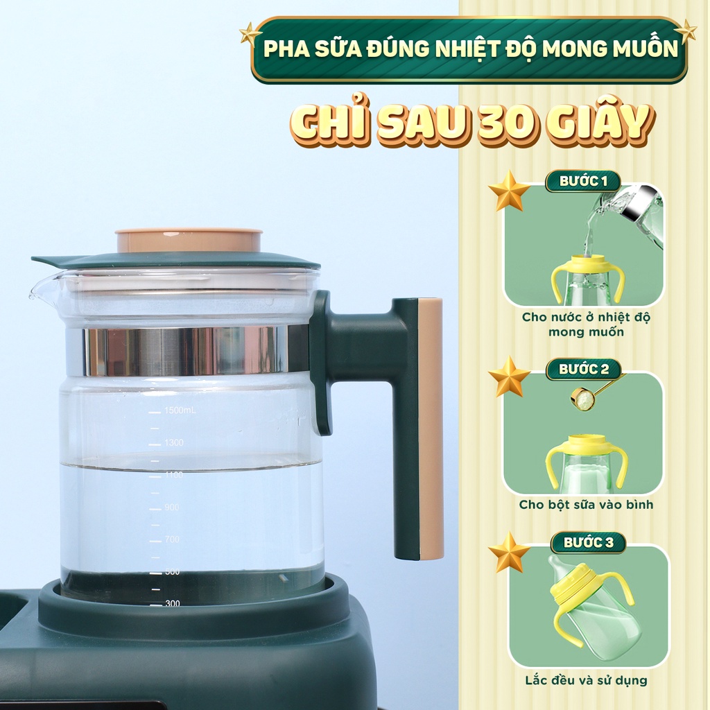 Máy Tiệt Trùng Sấy Khô Hâm Sữa Chilux C1 - Bảo hành 2 năm chính hãng, miễn phí vận chuyển toàn quốc