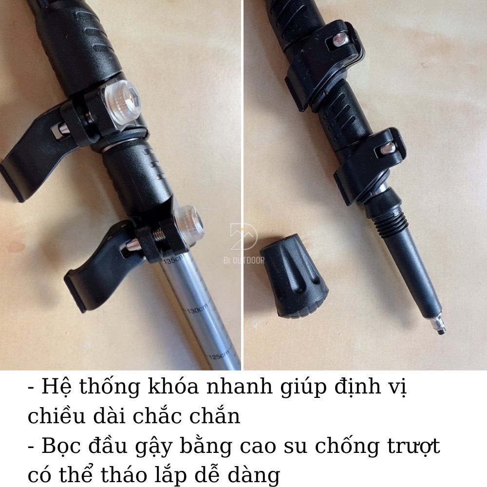 Gậy Trekking Leo Núi Gấp Gọn Naturehike NH17D001-Z