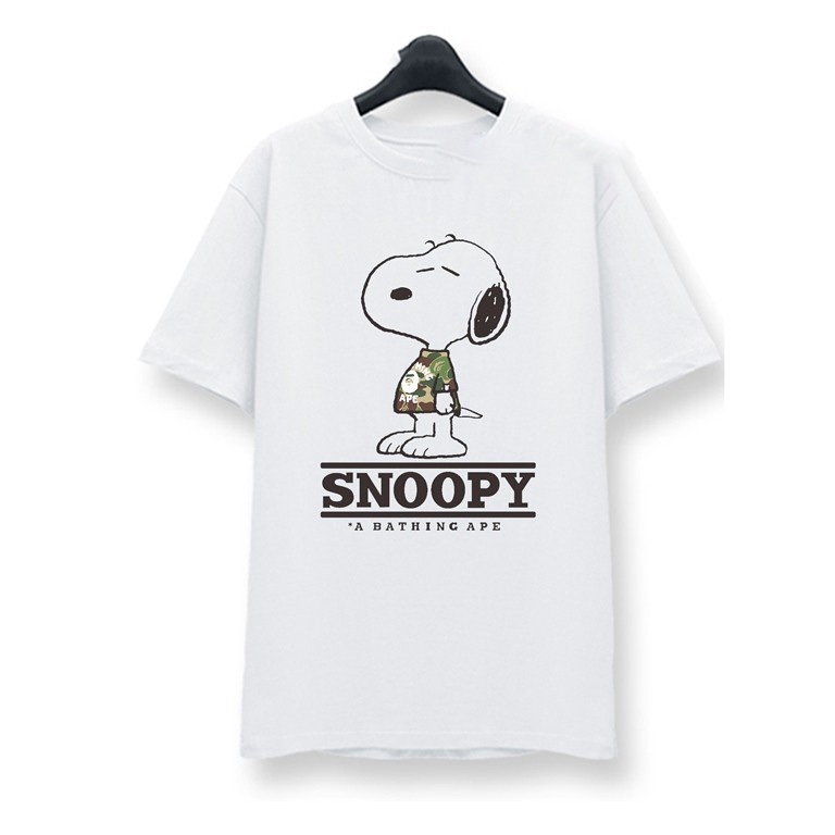 [nhiều mẫu lựa] ÁO THUN PEANUTS 1 CÓ SIZE TRẺ EM NAM NỮ UNISEX CHO CẢ GIA ĐÌNH AOMIVN V1812