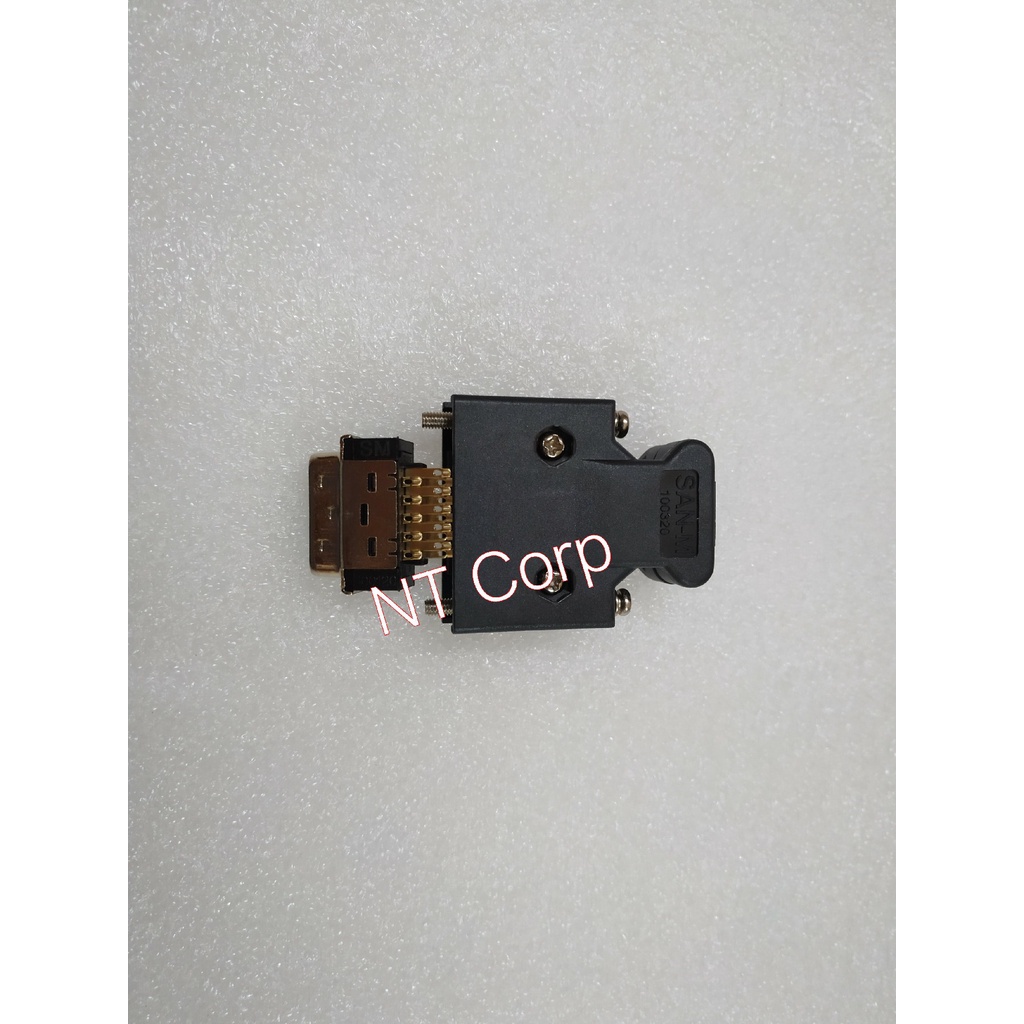 Jack cắm servo 50pin, 36pin, 20pin, 14pin, 10pin cho các dòng Mitsubishi, Delta, Schneider, Fuji, Yaskawa, Panasonic,...