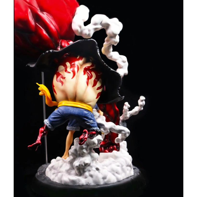 Mô Hình Figure One Piece Luffy Gear 4 siêu to 52cm