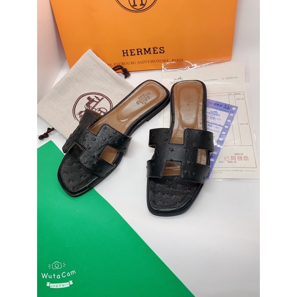 Dép lê Hm da mịn chấm fullbox