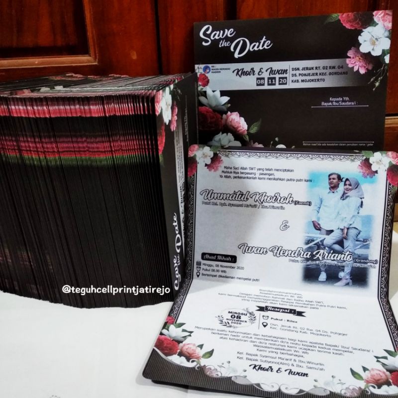 Thiệp Mời Đám Cưới Invitation + Hình Ảnh