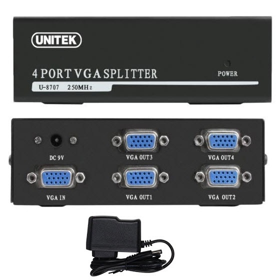 Hub Chia 1 CPU ra 4 VGA (200MHz)