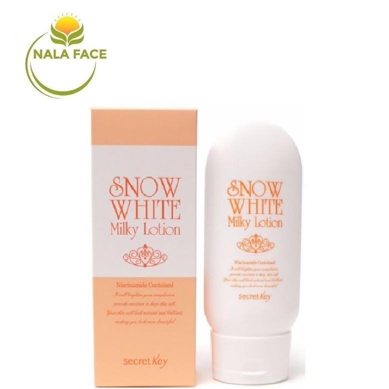 Sữa dưỡng thể trắng da Secret Key Snow White Milky Lotion 120g