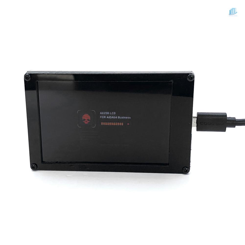 Màn Hình Ngang Mini s2mwvn6】3.5 Inch IPS Màn Hình Ngang Xoay 360 Độ Tiện Dụng° Cổng USB Kép Cho Raspberry Pi Máy Tính ITX