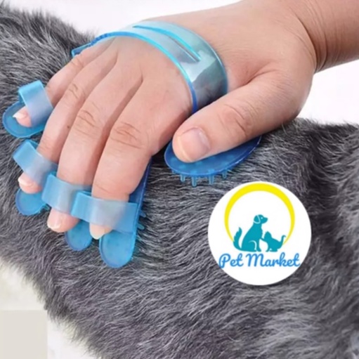 Găng tay tắm cho chó mèo