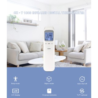 MÁY ĐO THÂN NHIỆT THERMOMETER CK -T1502 new model