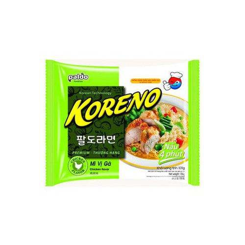 Mì Koreno vị kim chi gói 100g