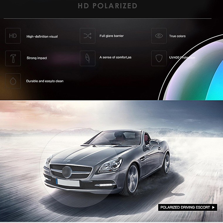 Kính Mát Phân Cực Chống Lóa Phong Cách Retro Thời Trang Cho Nam Và Nữ 45fd | BigBuy360 - bigbuy360.vn